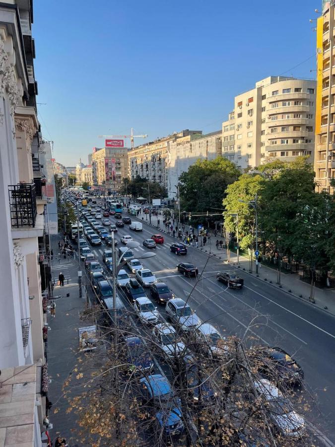 Outstanding 3Br Ultracentral Cityview Balcony Aaa Lägenhet Bukarest Exteriör bild